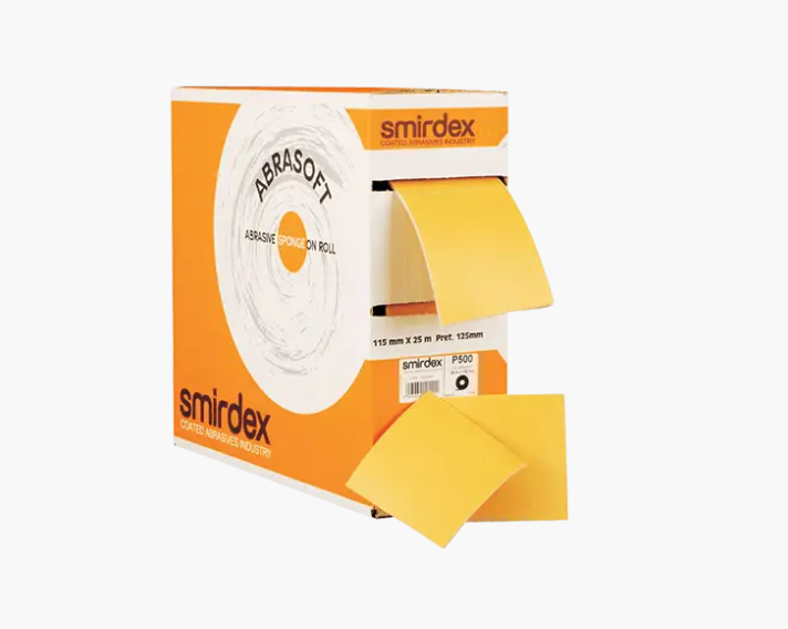 Абразивна губка в рулонах SMIRDEX Абрасофт, 115ммх25м