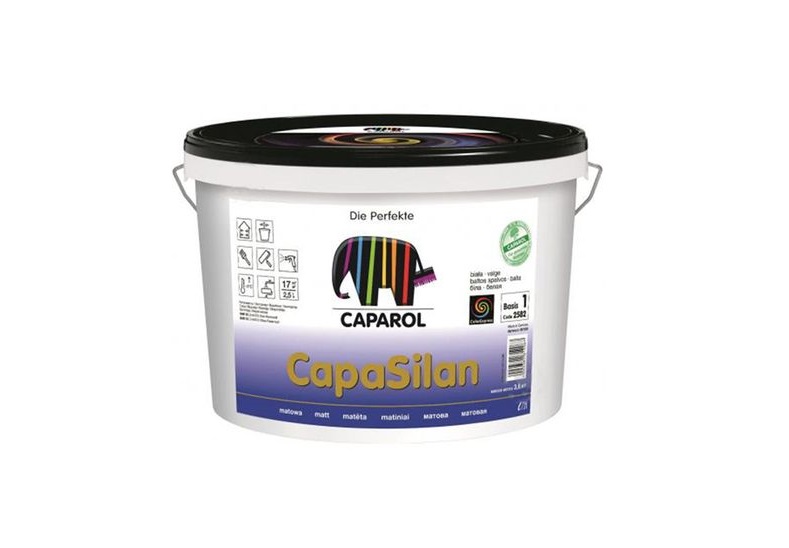 Фарба інтер'єрна силіконова глибоко-матова Caparol 