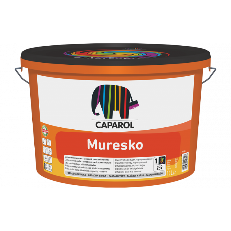 Muresko фасадна фарба на основі SilaCryl 2,5л
