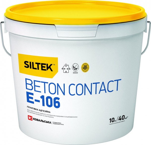 Грунтівка Siltek E-106 Бетонконтакт (10л)