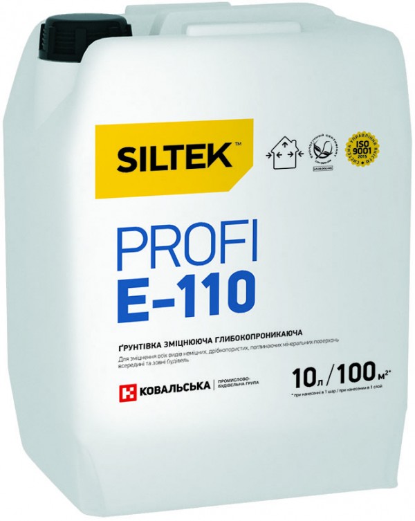 Грунтівка Siltek Е-110 Profi (10л)
